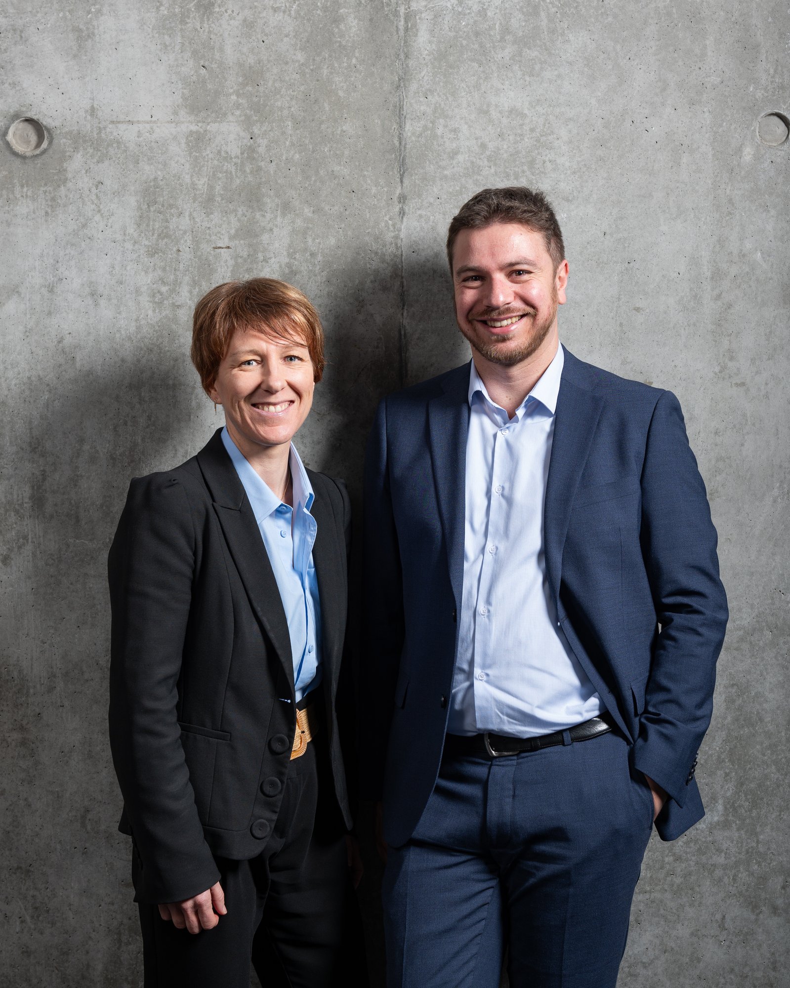 Sandrine Mollé et Jeremy Alexander-Rainer